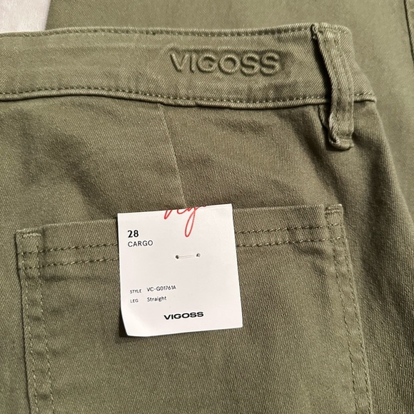 NWT VIGOSS
Veronica High Rise Cargo Straight Pant - Picture 9 of 14